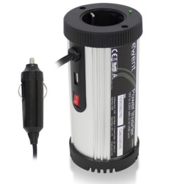 Inverter 12Volt DC - 220Volts AC (150Watt) con porta USB a 2,1 A