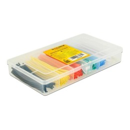 Kit 100 Tubi Colorati Guaina Termorestringente per Isolamento Cavi