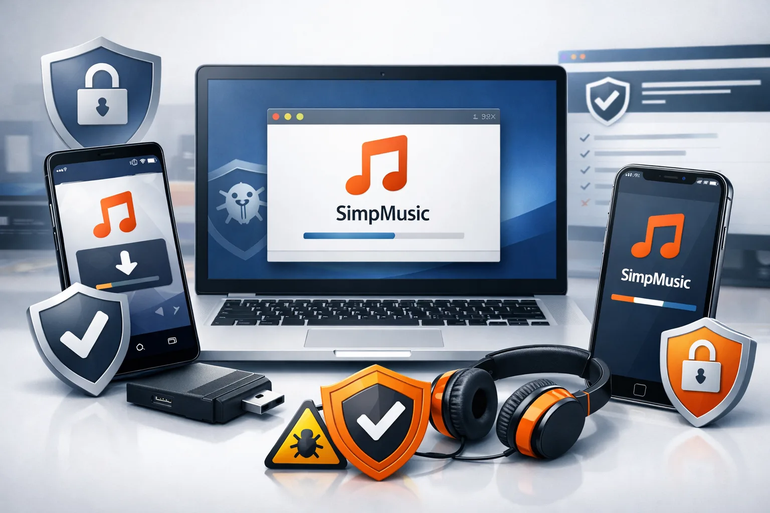 SimpMusic: Sicurezza prima di tutto!