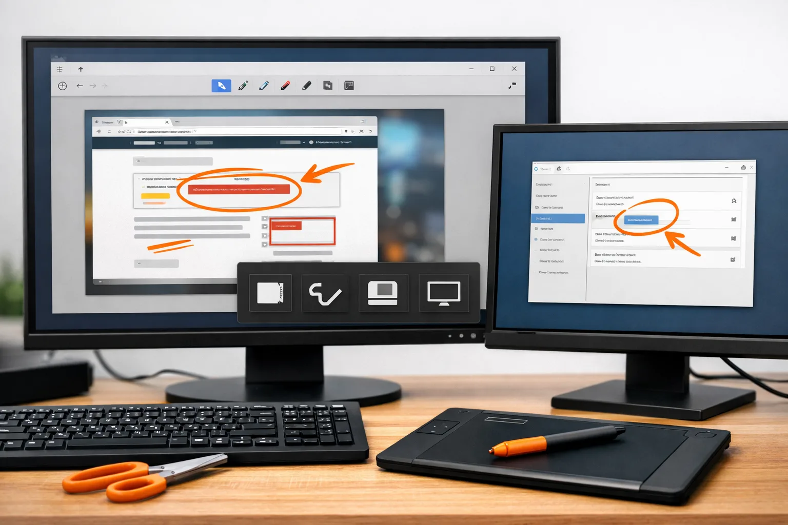 "Strumento di cattura" o "Snip & Sketch": fantastico per fare screenshot veloci e annotarli